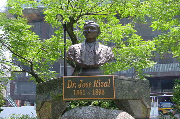 Hibiya Park Jose Rizal Statue