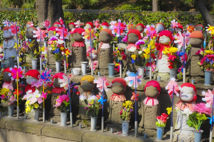 Jizo in Zojoji Temple TOKYO