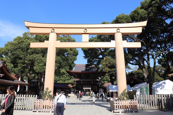 Meiji Jingu Shrine gate