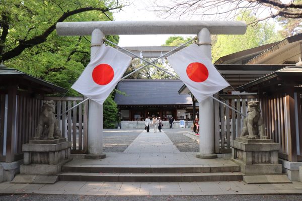 Nogi shrine Honden gate Japan
