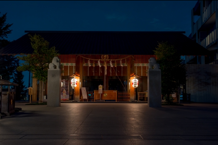 TOKYO Akagi Shrine Night