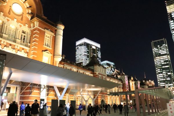 TOKYO Christmas light Tokyo Station