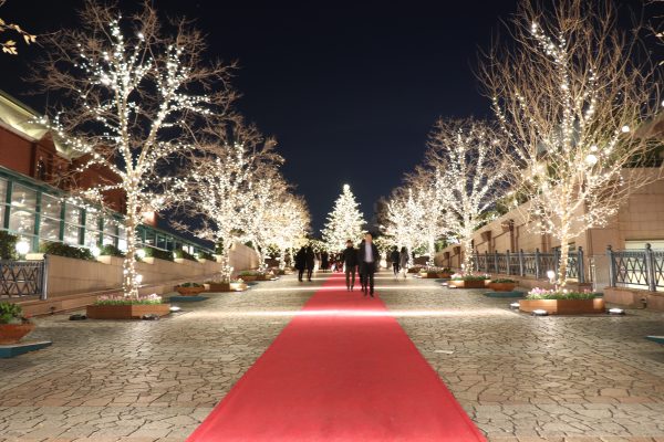 TOKYO Yebisu Garden Place Christmas Lights event tree