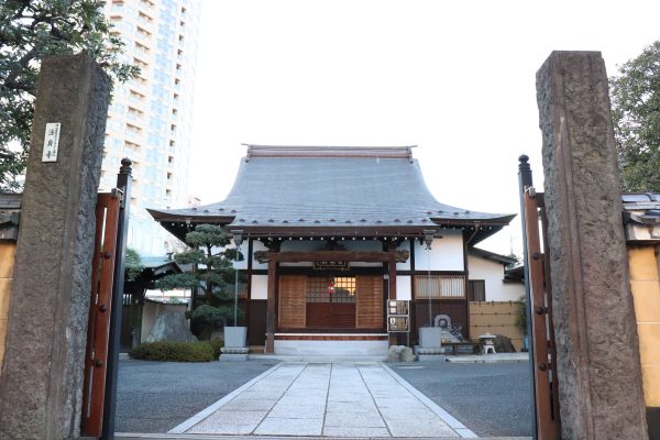 Hoshinji temple Rinzai sect in Shunjuku