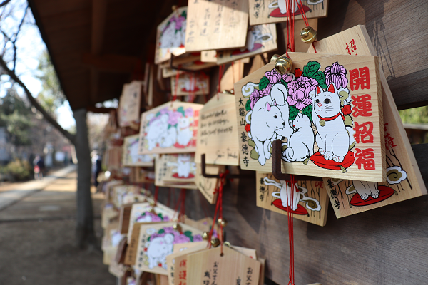 Gotokuji temple Ema