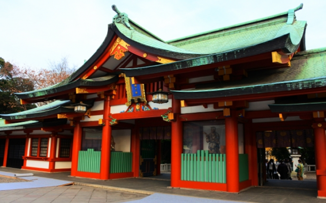 TOKYO Hie-Jinja Shrine in Japan