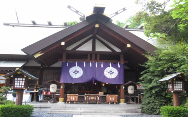 Tokyo Daijingu Shrine in Japan
