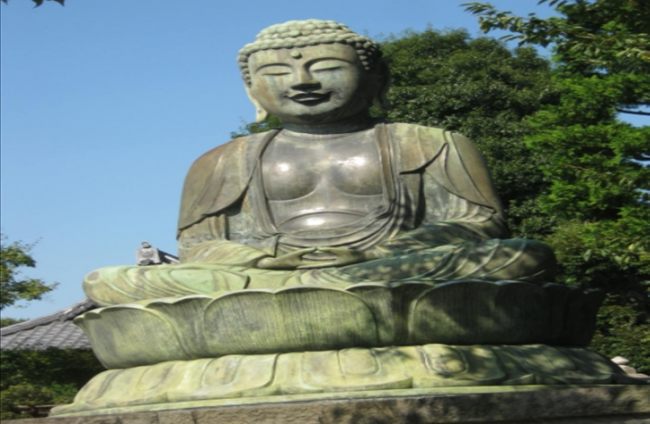 TOKYO Gokokuji Temple Buddha